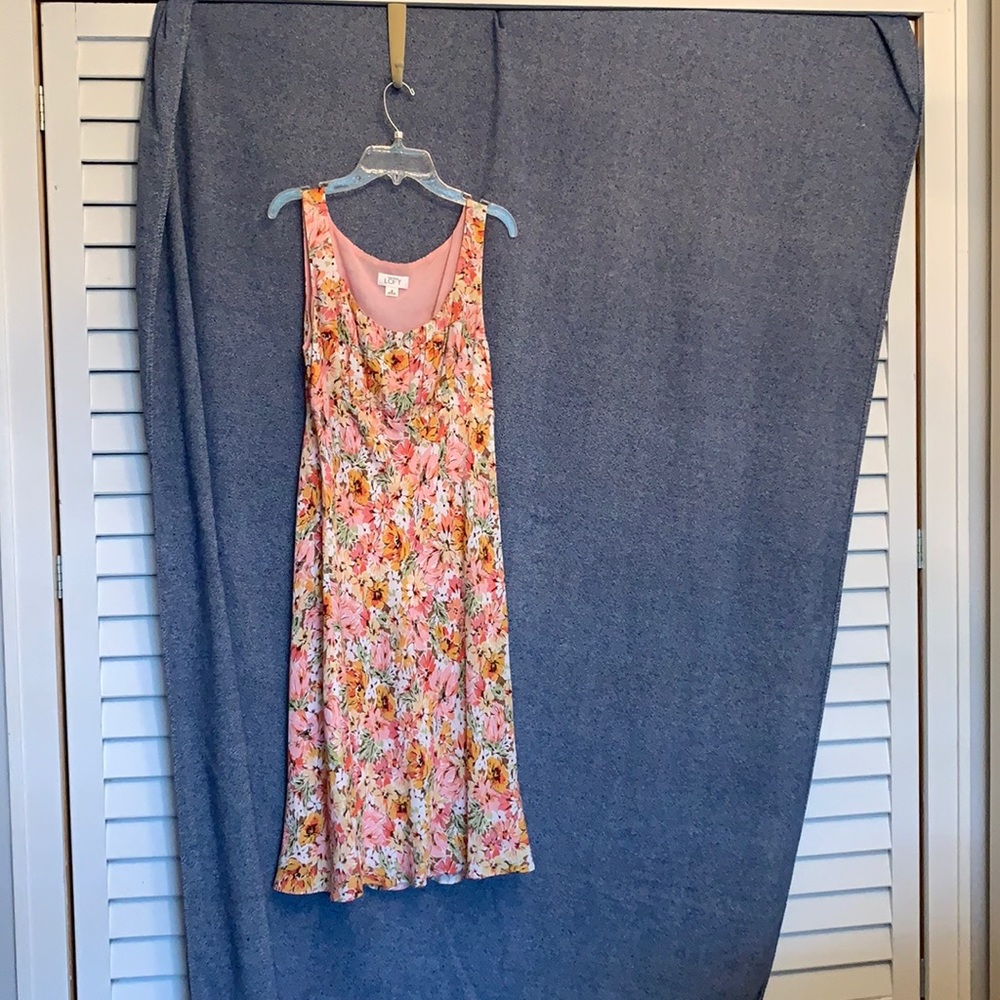 Floral Ann Taylor loft dress
